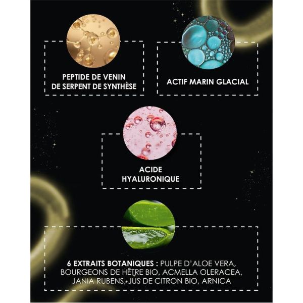 MYSTÉRIEUX Repulpant Sérum ultra concentré anti-âge global - Visage & yeux - 30 ml