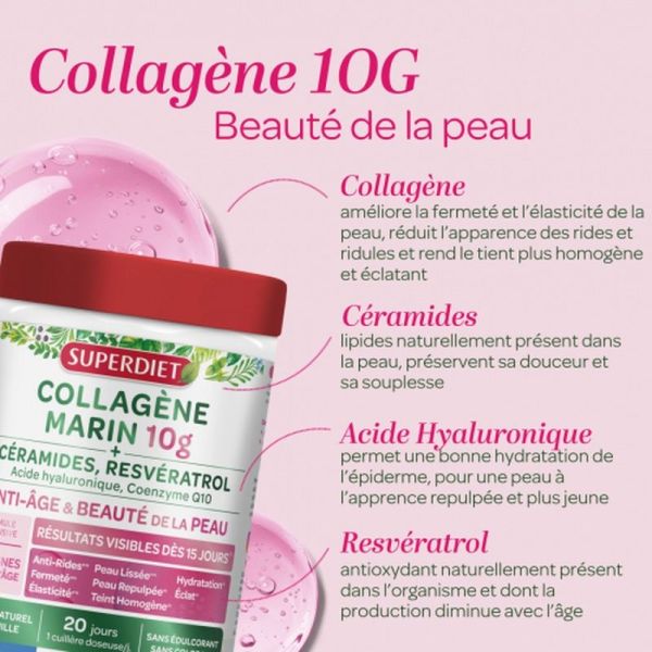 Collagène Marin Anti-âge beauté de la peau - 210G