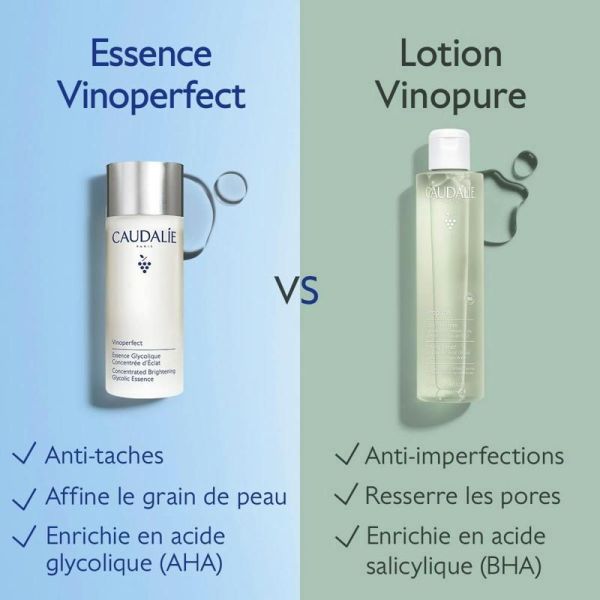 Vinoperfect Essence Glycolique Concentrée d'Éclat - 100mL