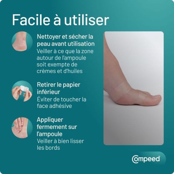 Pansement ampoule orteils - 8 pansements