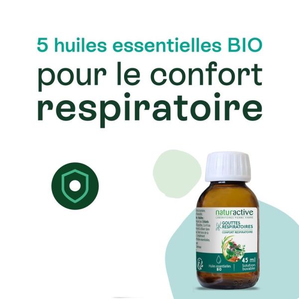 Immunité & ORL Gouttes respiratoires - 45 ml