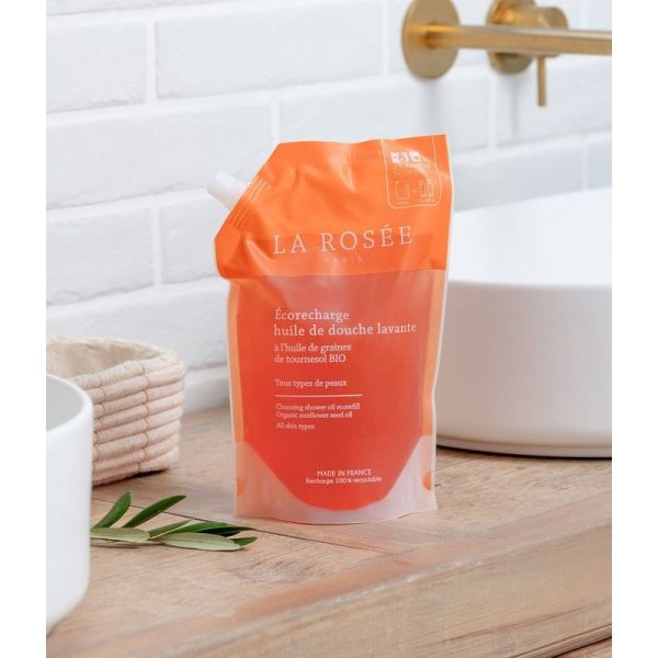 Huile de douche lavante - 800 mL