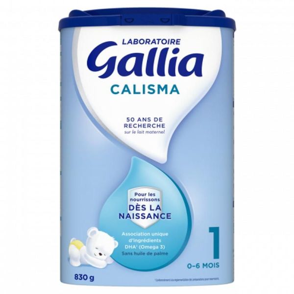 Tous les Laits infantiles Laboratoire Gallia Calisma 1er âge - 830g