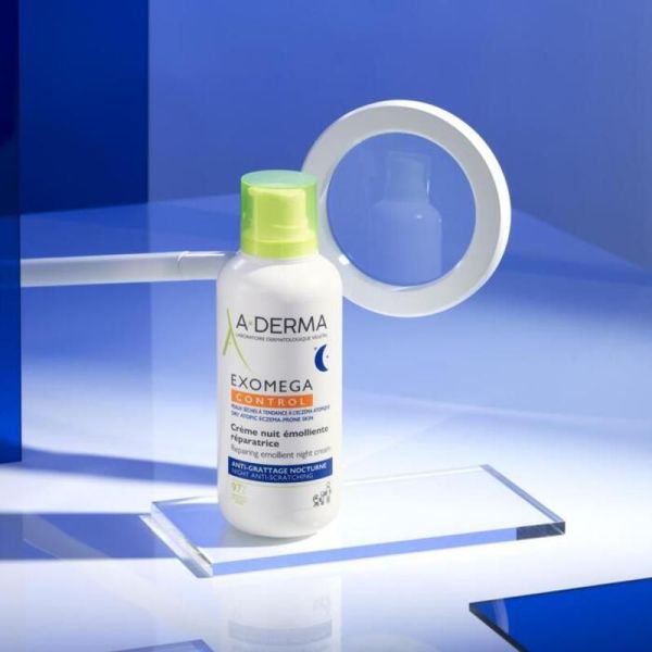 EXOMEGA CONTROL Crème nuit émolliente réparatrice - 200ml