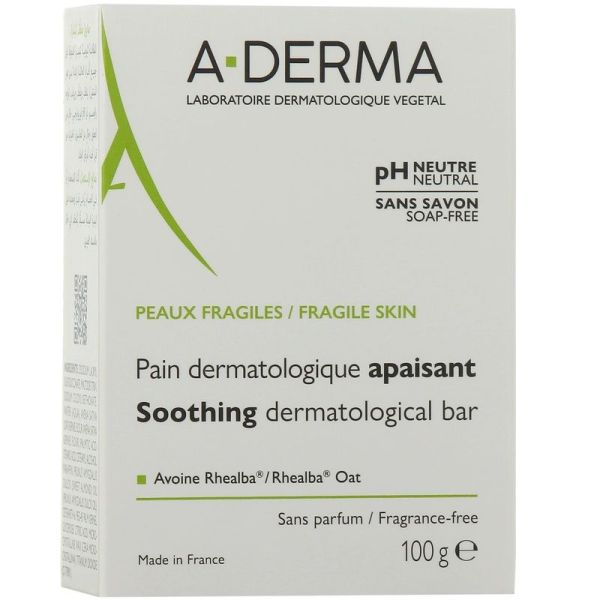 Pain Dermatologique Apaisant - 100 g