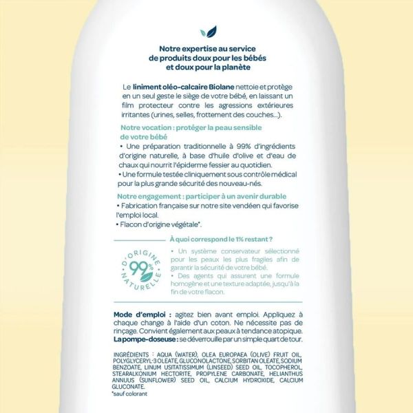 Liniment oléo-calcaire - 700 ml