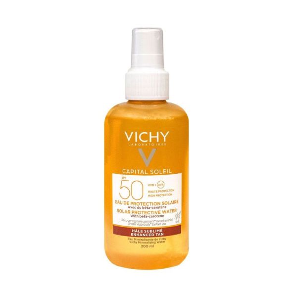 Vichy Capital Soleil Eau de Protection Solaire Hâle Sublimé SPF50 - 200 ml