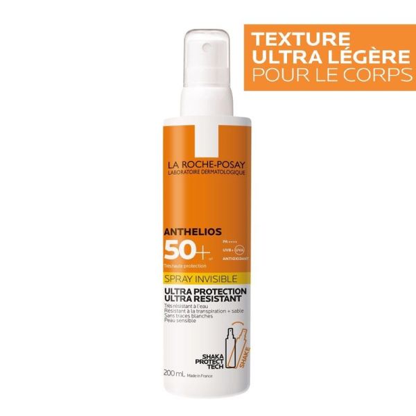 ANTHELIOS Spray Solaire Invisible Corps SPF50+ - 200ml