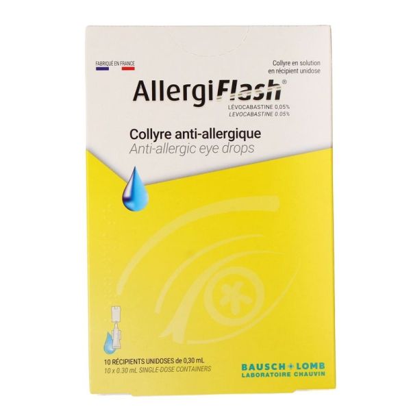 AllergiFlash 0,05 % collyre en solution - Flacon de 5 ml