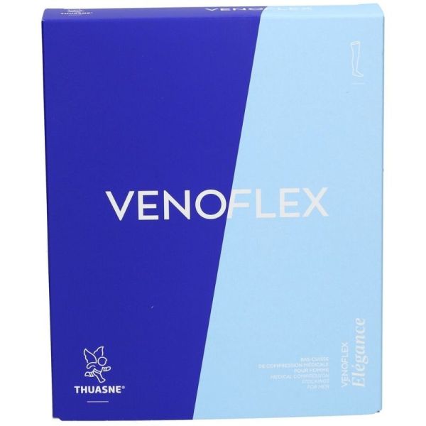 Venoflex Elegance Bas de contention homme - Noir