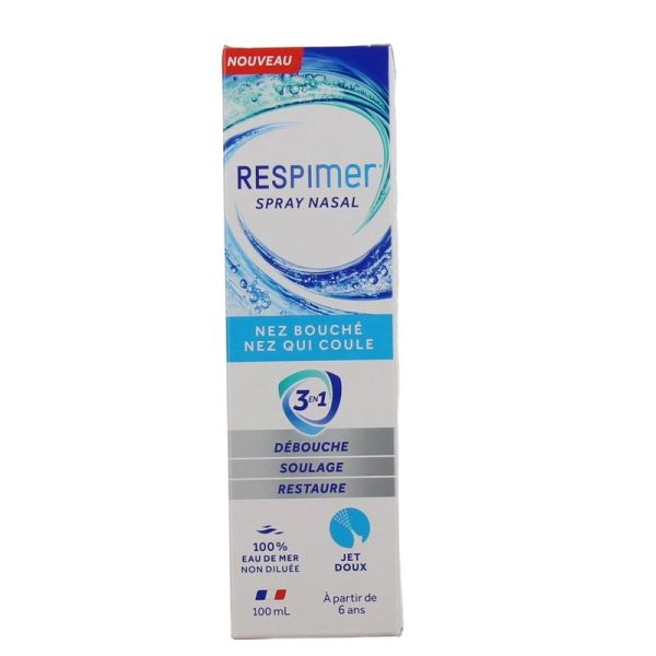 Spray nasal nez bouché nez qui coule - 100 ml