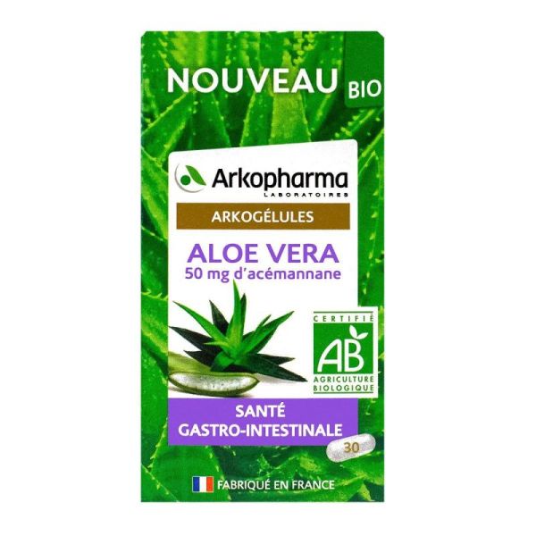 Arkopharma Arkogélules Aloe Vera Bio - 40 Gélules