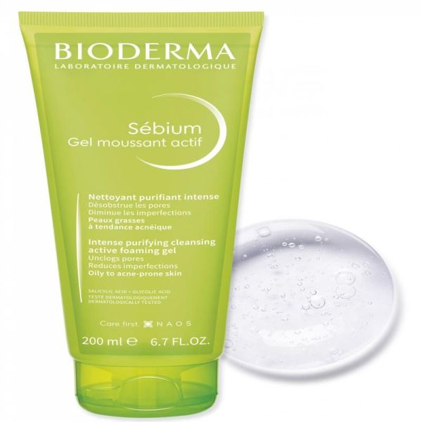 Sébium Gel moussant actif - 200ml