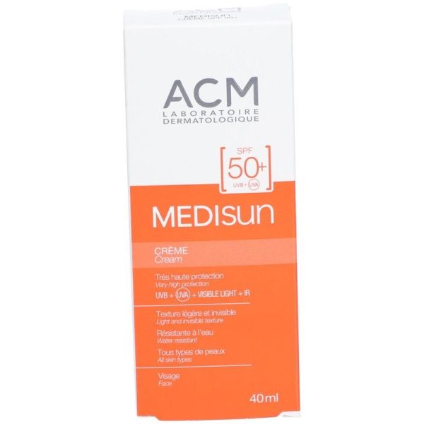 Crème solaire Medisun SPF50+ - 40ml