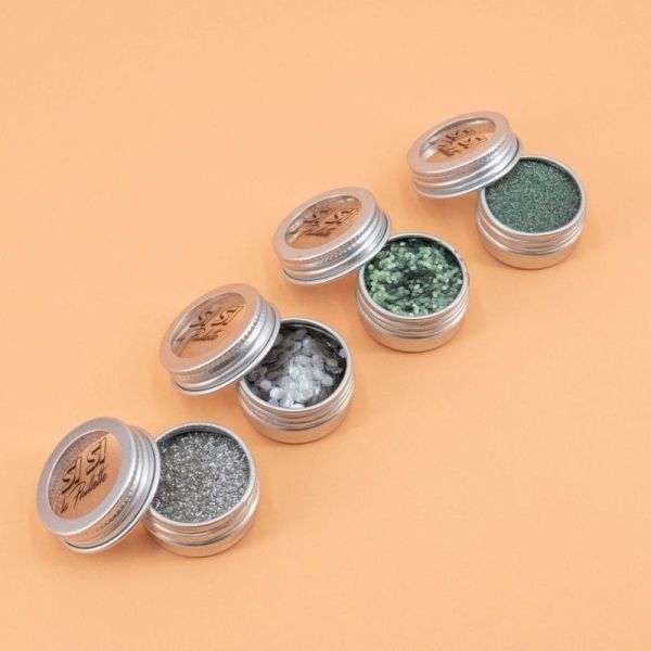 Paillettes Pure Argenté Grosses - 5ml