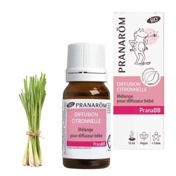 PranaBB Diffusion citronnelle pour bébé - Bio