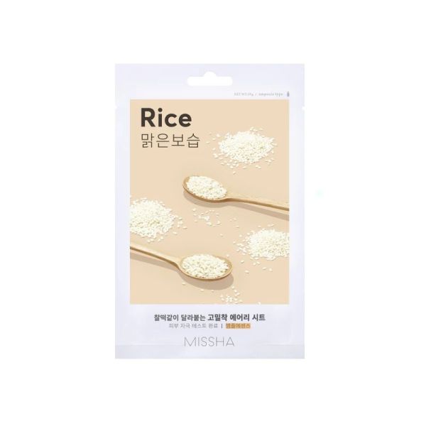 Airy Fit Sheet Mask Rice & Green Tea - 10 masques