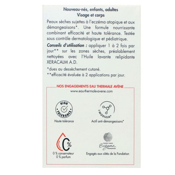 XERACALM A.D Crème relipidante - 200ml