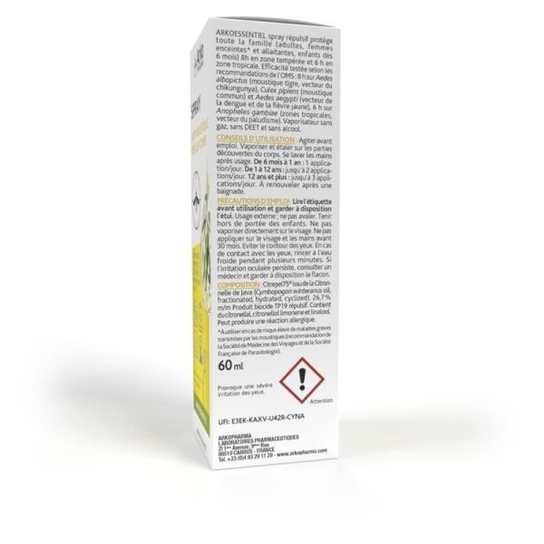Olfae® Spray anti-moustique - 60ml
