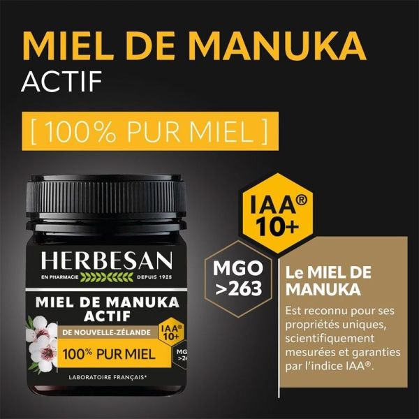 -Miel de Manuka IAA®10+ - 250 g