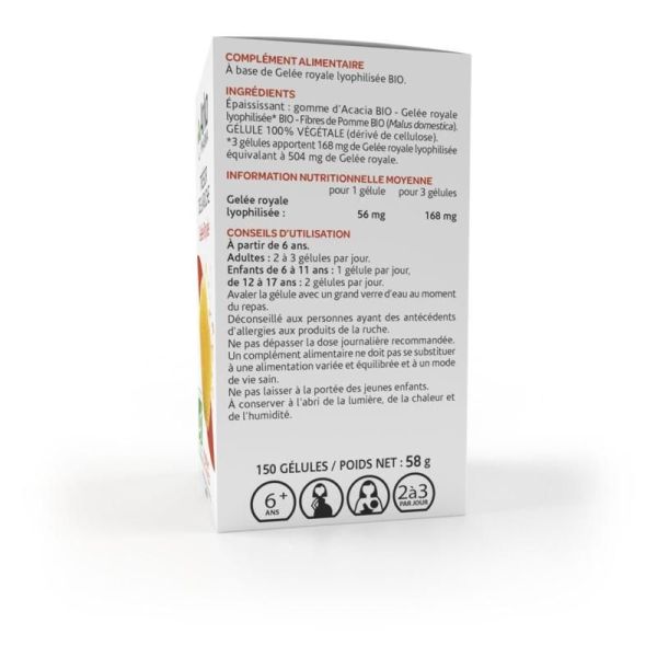 Arkogélules BIO Gelée Royale - 45 gélules