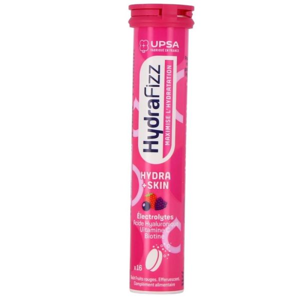 HydraFizz Hydra Sans Sucre goût citron - 16 comprimés effervescents