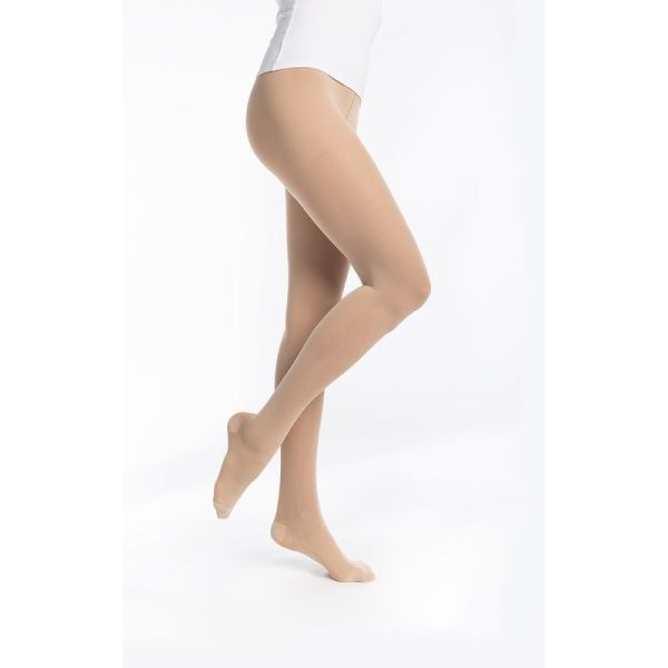 Semi-transparent Collant de contention - Taille L