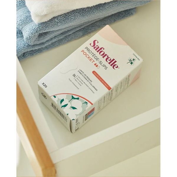 Protège-slips Pocket Coton BIO - 20 protège-slips
