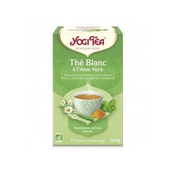Thé blanc à l'Aloe Vera - 17 sachets