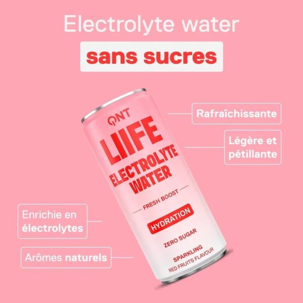 Liife Electrolyte water - Fruits rouges - 330 ml