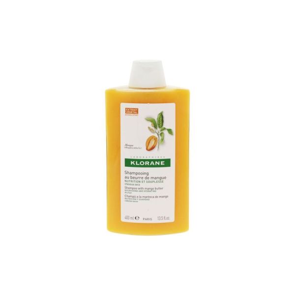 Klorane Shampooing Traitant Nutritif au Beurre de Mangue - 400 ml
