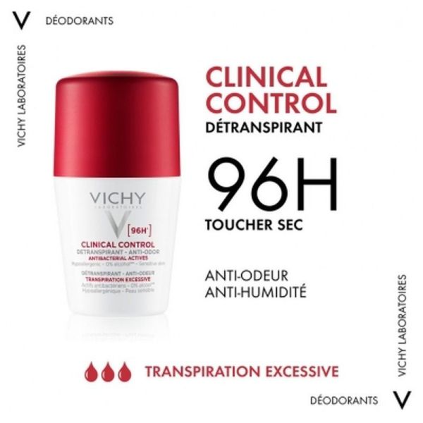 Clinical Control Déodorant détranspirant anti-odeur 96h - 50ml