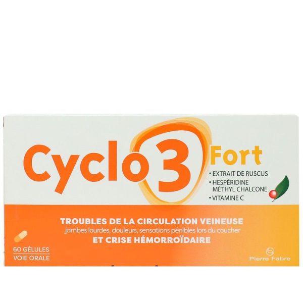 CYCLO 3 FORT - 60 gélules