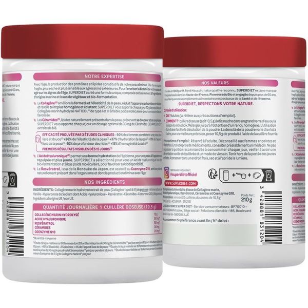 Collagène Marin - Anti-âge & beauté de la peau - 210 g