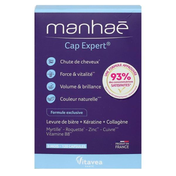 Manhaé Cap Expert - 120 gélules