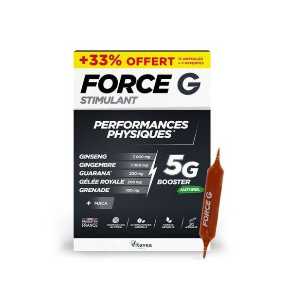 Force G Stimulant - 20 ampoules