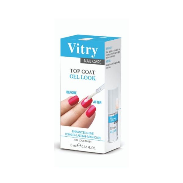 Bases - Top Coat Top coat Gel look - 10 ml