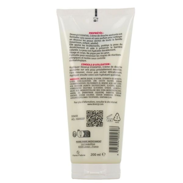 Crème de Douche Apaisante Essentiel - 200 ml