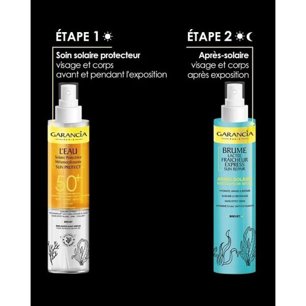 [ L'Eau Solaire Protectrice Métamorphosante SUN PROTECT ] Eau solaire très haute protection SPF50+ - 150 ml