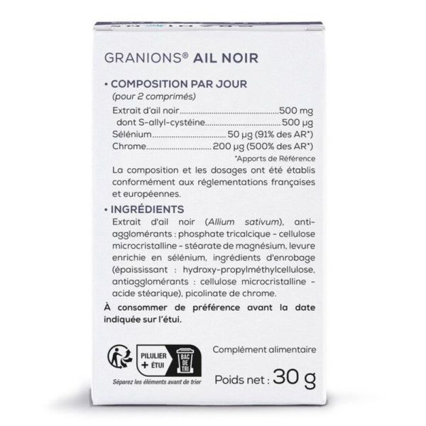 Système cardiovasculaire Ail Noir - 500 mg