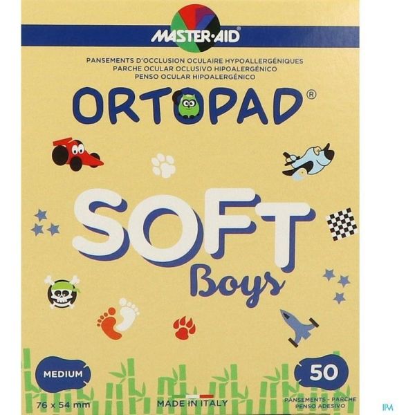Ortopad Soft Boys Medium - 50 pansements