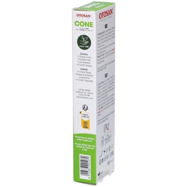 Cônes pour l'Hygiène de l'Oreille - 2 cônes