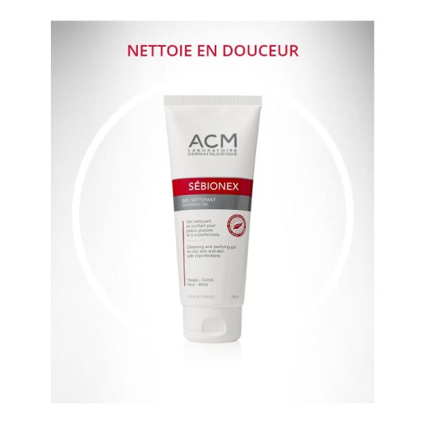 ACM Sébionex Gel Nettoyant - 200ml 