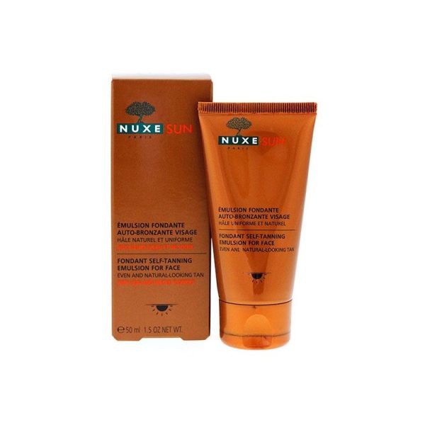 NUXE SUN Emulsion Fondante Auto-Bronzante Visage - 50ml