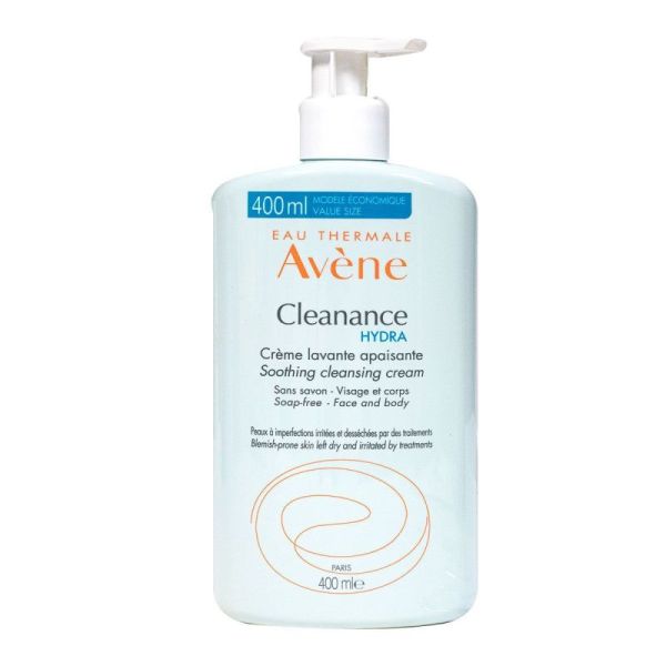 Avène Cleanance Hydra Crème Lavante Apaisante - 400ml