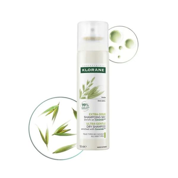 Shampoing sec à l'Avoine et Céramide LIKE - Aérosol - 150 ml