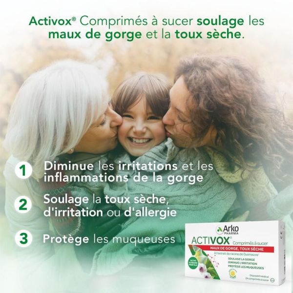 Activox Comprimé à sucer
