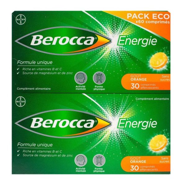 Berocca Energie - 60 comprimés effervescents