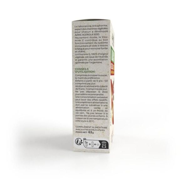 Azinc® Acérola 1000 - Lot de 2