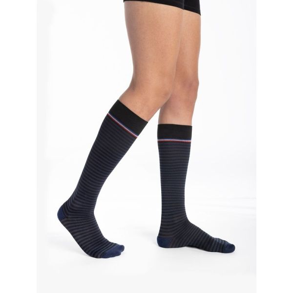 Marinière Chaussettes de contention homme - Taille S